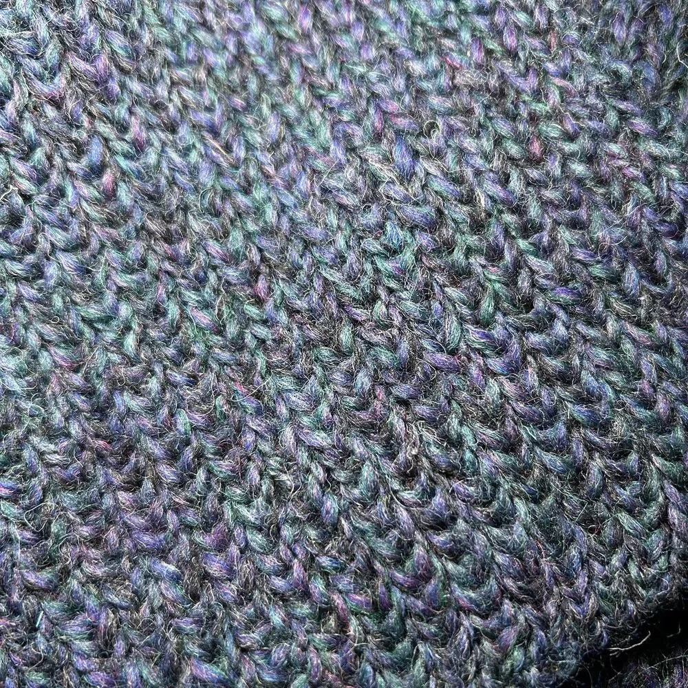 Patrick Malin Blue 100% New Wool Scarf Made in Ireland